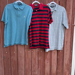 3 Ralph Lauren  Polo Shirts