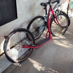 Bike and Bike Scooter