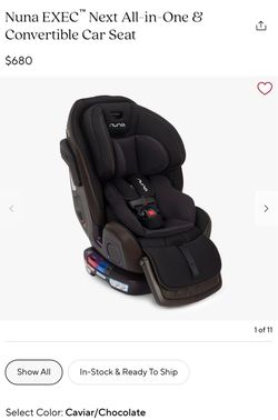 Nuna EXEC  All-in-One Convertible Car Seat