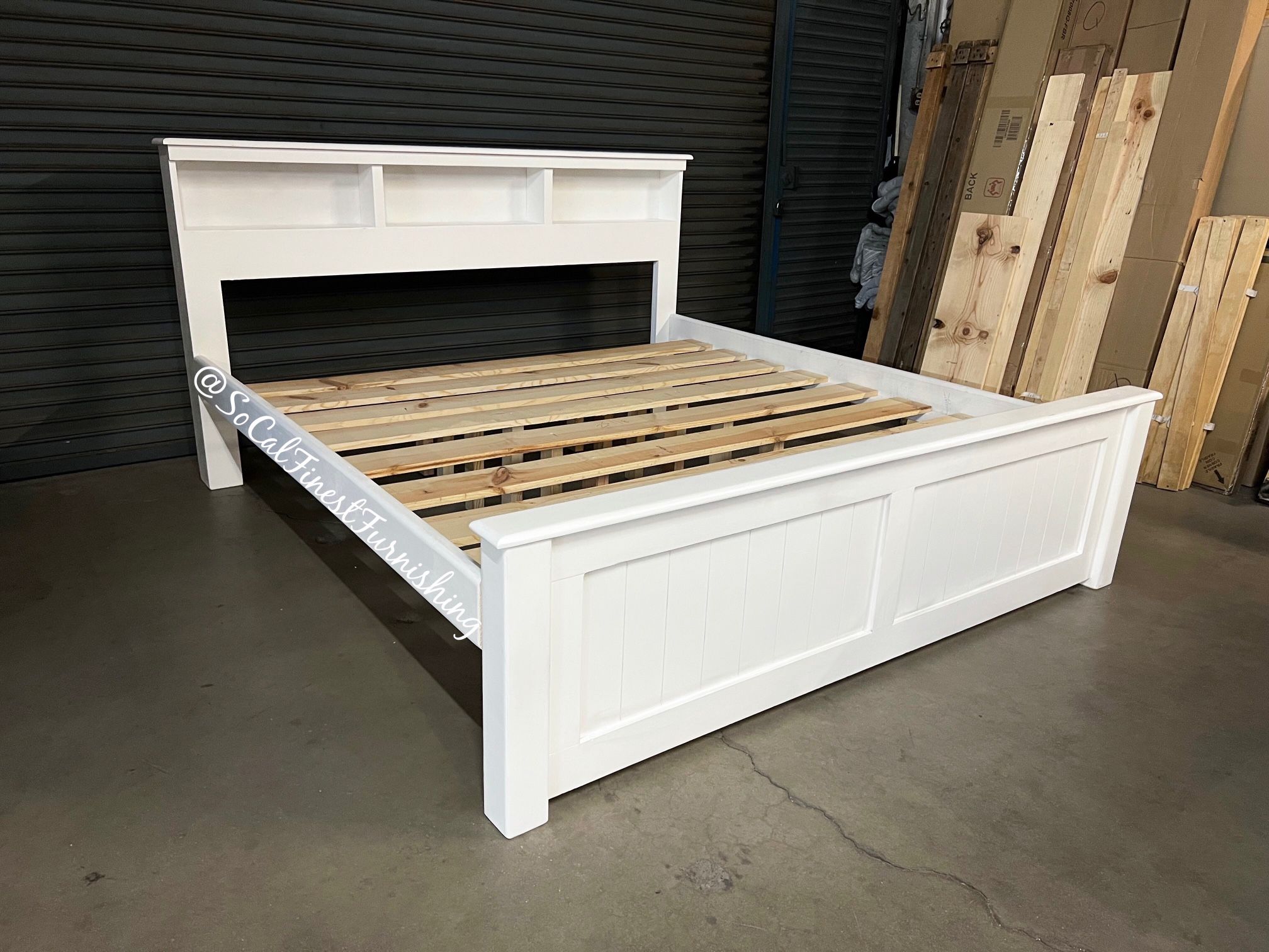 White King Bed Frame