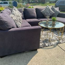 🛋️ 3 Pieces Grey Sectional Free Delivery
