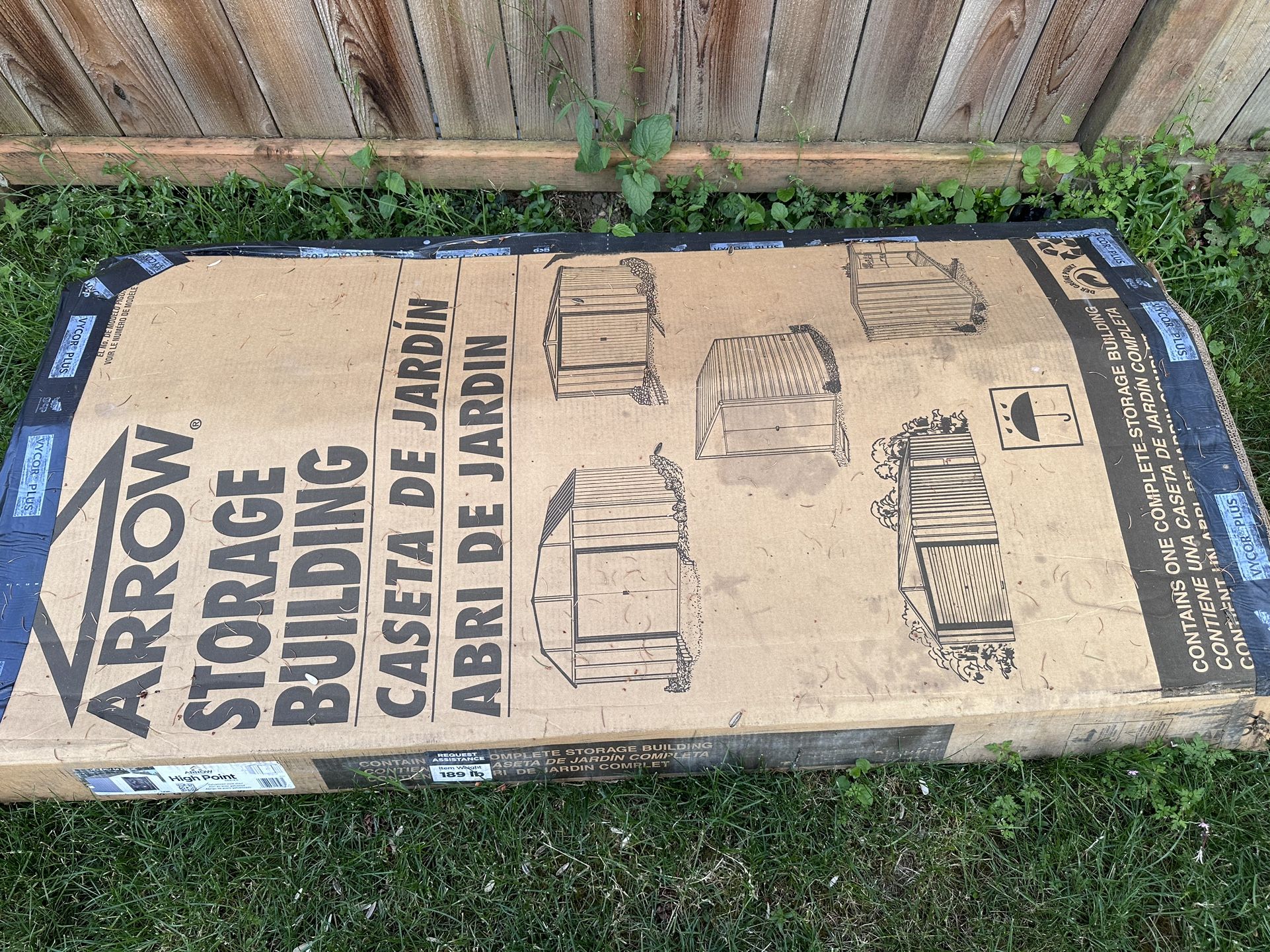 New Storage Shed