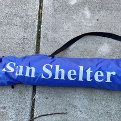 Casa Para Cubrir El Sol En La Playa Como Nueva 