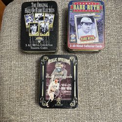 Babe Ruth All Metal Collectors Cards