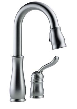 Delta Leland Pull Down Bar/Prep Faucet with Magnetic Docking Spray Head
