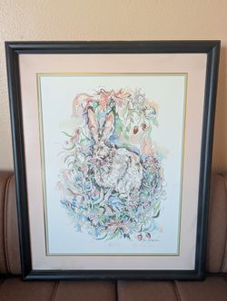 March Hare Signed and Numbered Art Print