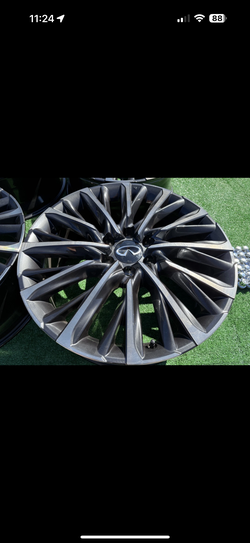 22” Infiniti QX80 Autograph OEM Factory Wheels Rims Armada 6x139 Genuine NEW