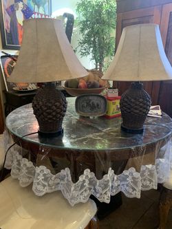 Wicker Lamps