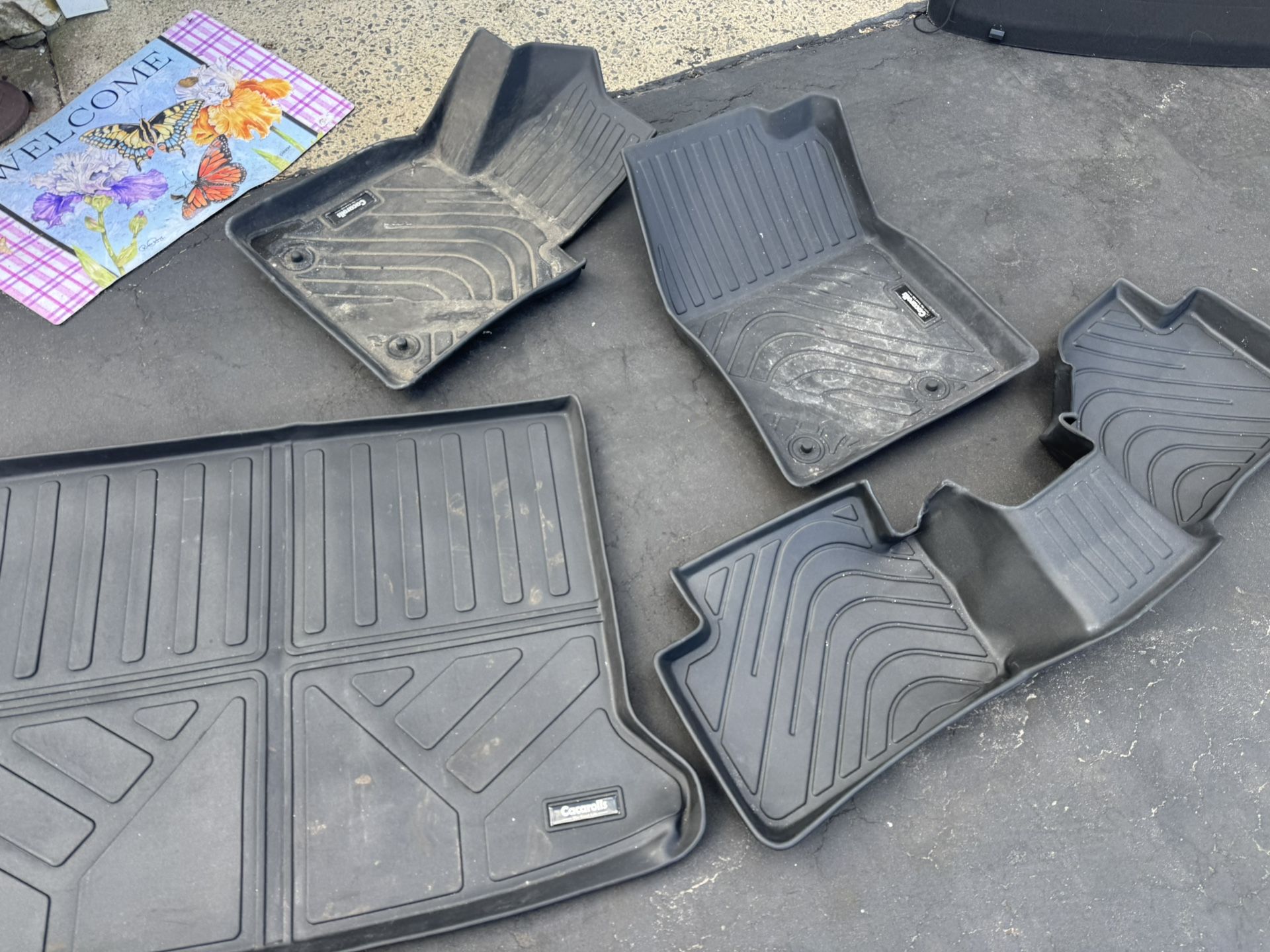 3D Floor Mats For 2020-2025 Mazda CX-30 Heavy Duty Custom Fit All Weather Liner With Trunk Liner
