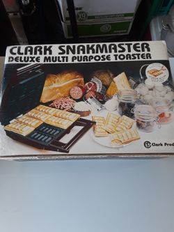 Clark Snakmaster Deluxe Multi Purpose Toaster 