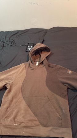 Brown Make Waves Alo Hoodie ( Size S)