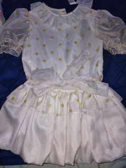 Saint Laurent girls dress 4T