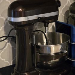 Kitchen Aid Mixer HD In Retired Cafe Metallic 