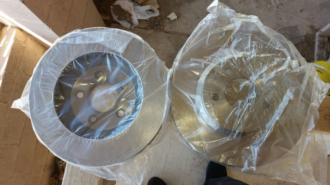Brake rotors new