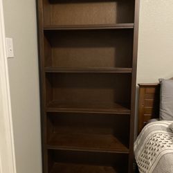 Two Matching Bookshelves 