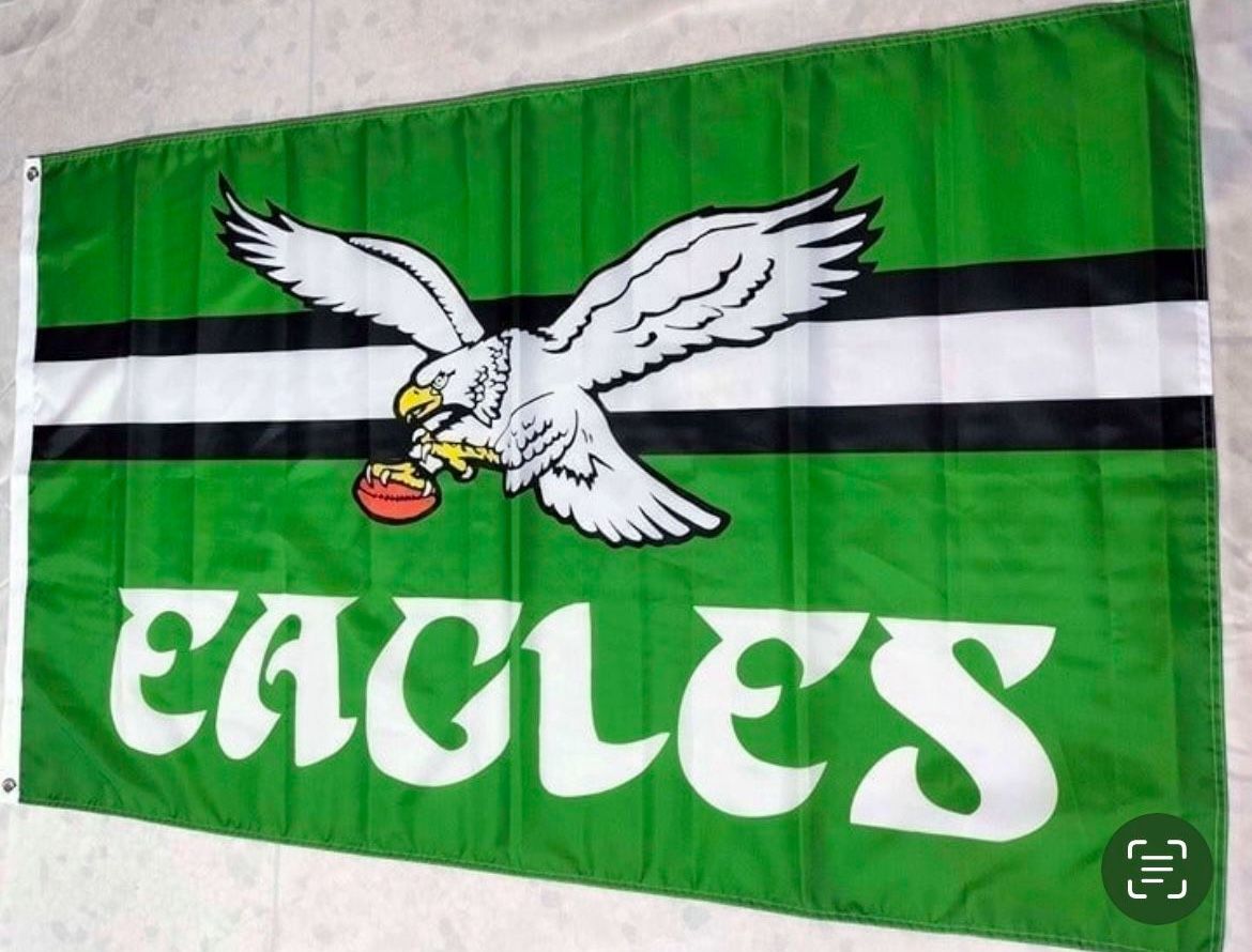 Eagles Flag Philadelphia Vintage Flag 3x5 Feet Brand New In Bag