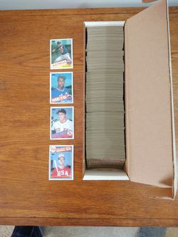 1985 Topps Baseball Complete Set