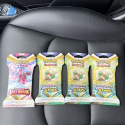 Sleeved Boosted Packs - Briliant Star & Lost Origin
