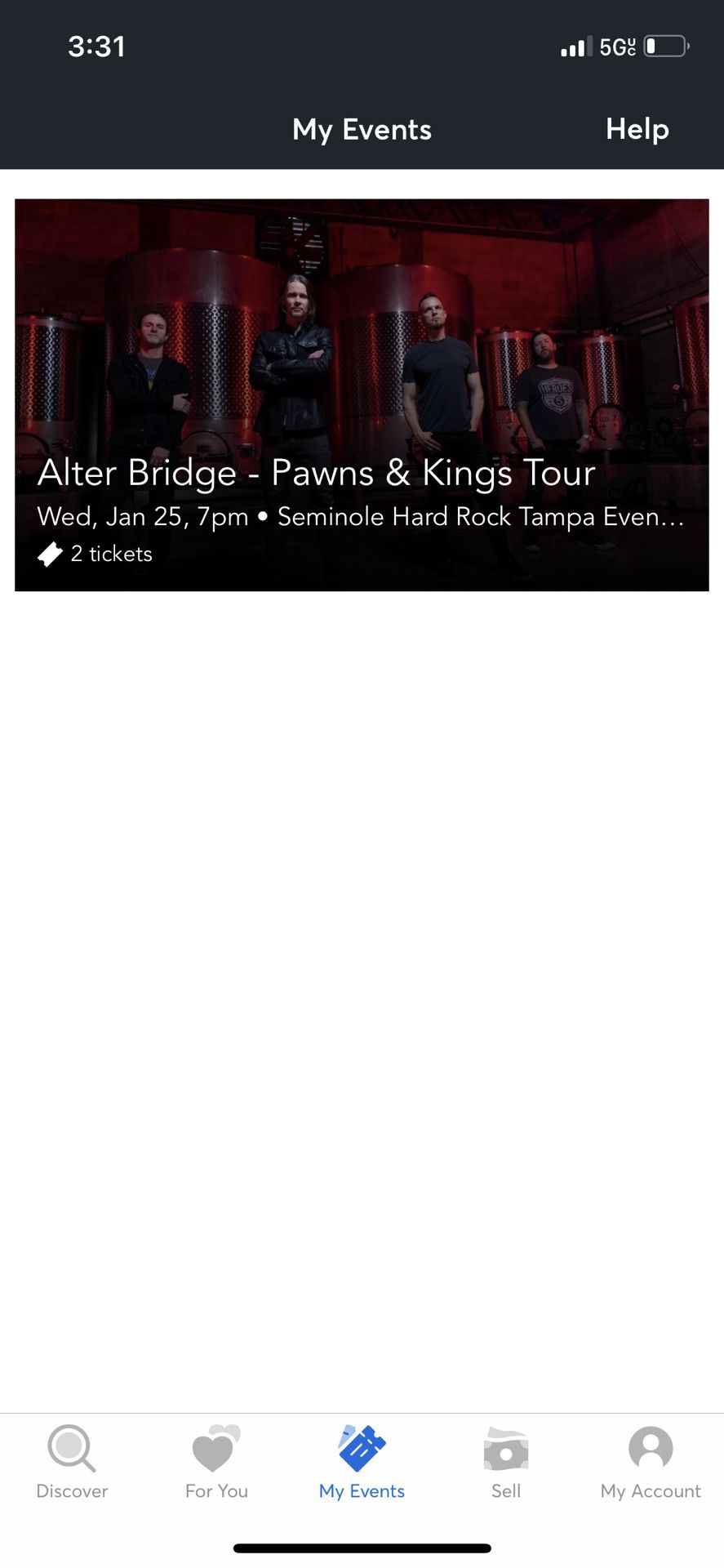 Alter Bridge / Mammoth WVH tickets 