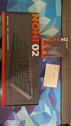 (New) RGB Gaming Keyboard + Mouse Combo