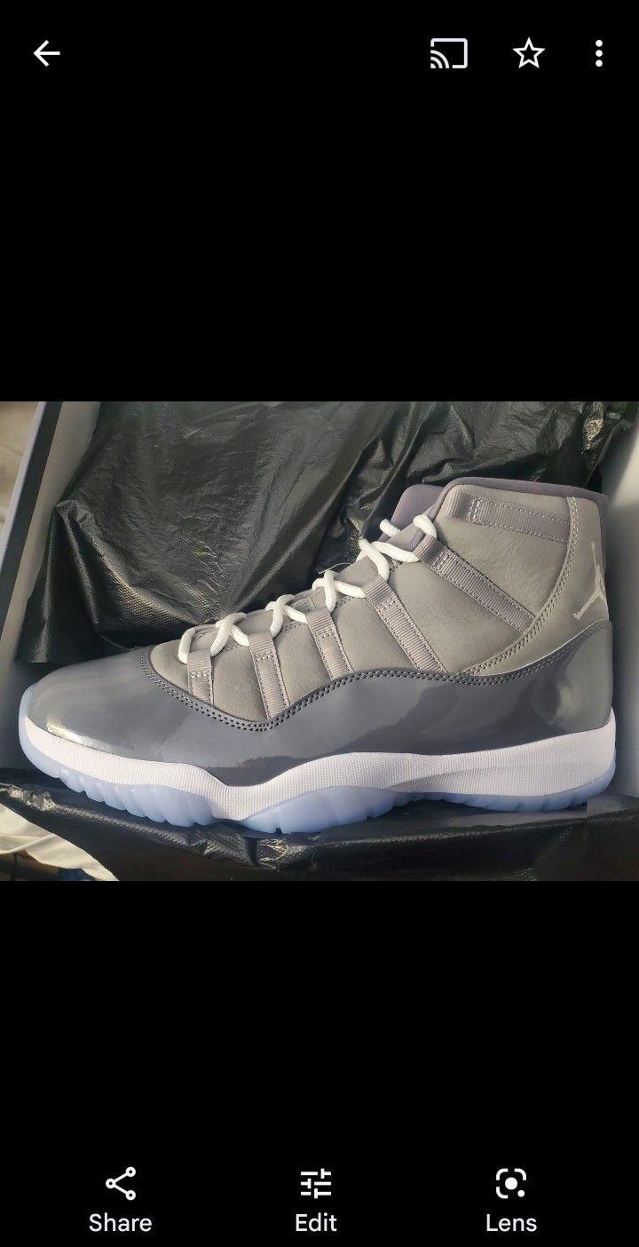 Air Jordan 11 Retro Cool Grey Size 14