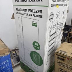 Hamilton beach Platinum freezer 10 Cu Ft