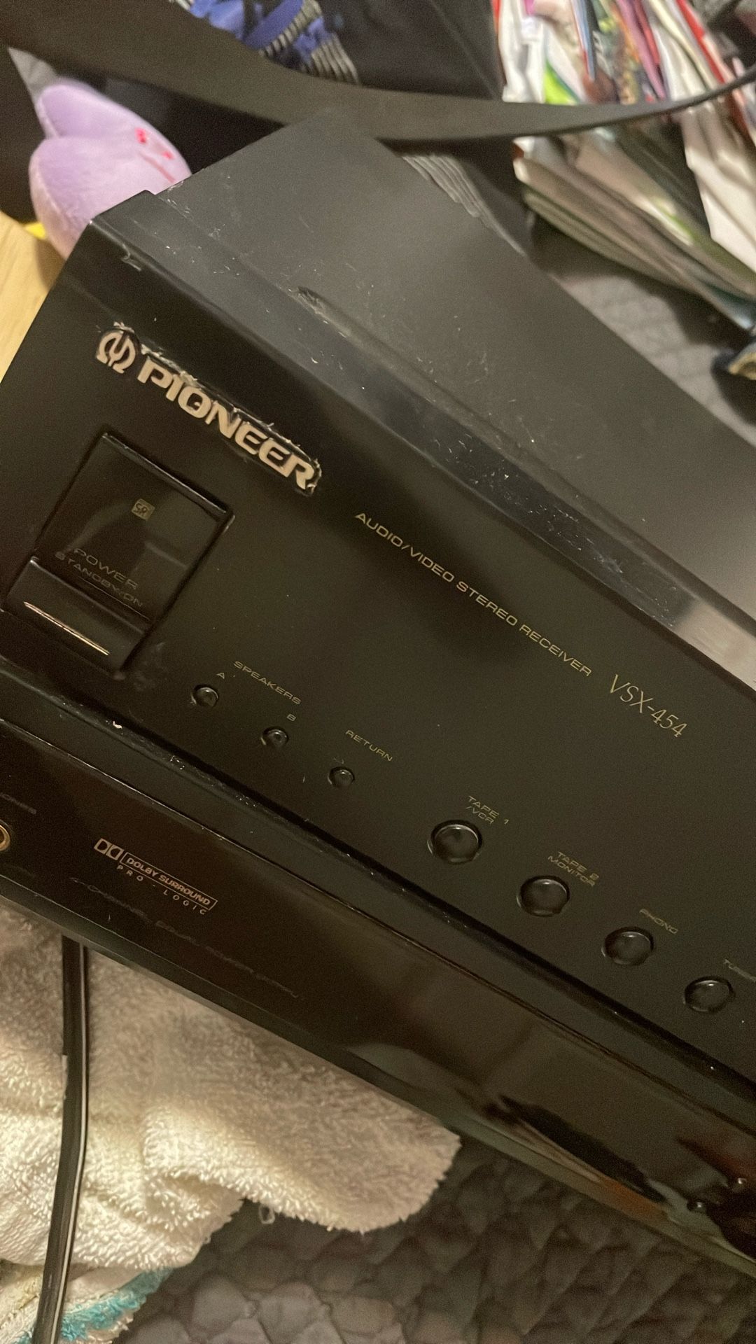 The Pioneer VSX-454