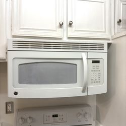 GE Above Range Microwave White