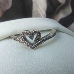 Pandora Wishbone Ring Size 4 Orr