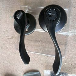 Kwikset locked door handles