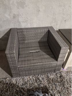 Rattan patio furniture