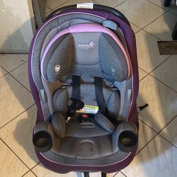 Safety 1st Go-and-Grow Convertible 3 In One Purple Car Seat 