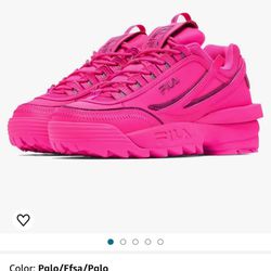 Brand New Women Fila Pink Shoes Size 9