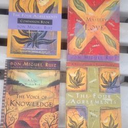 Miguel Ruiz Books, $8 Each