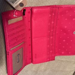Womens Fossil Wallet