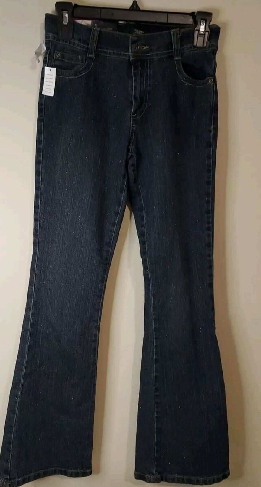 Faded Glory Y2K Girls Size Glitter Jeans