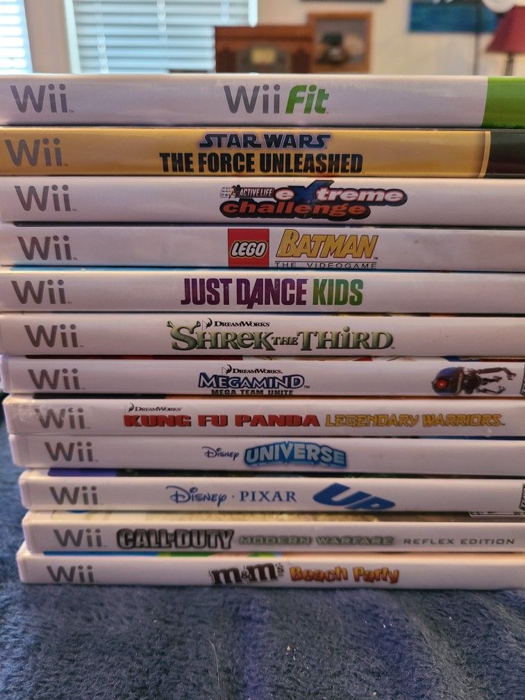 Wii Ganes 10 Each
