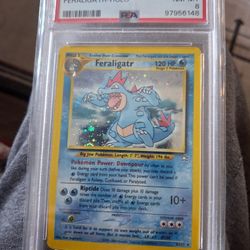 2000s Neo Genesis Feraligatr Holo Mint 8