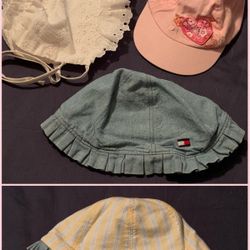 Set of Toddler Girl Hats