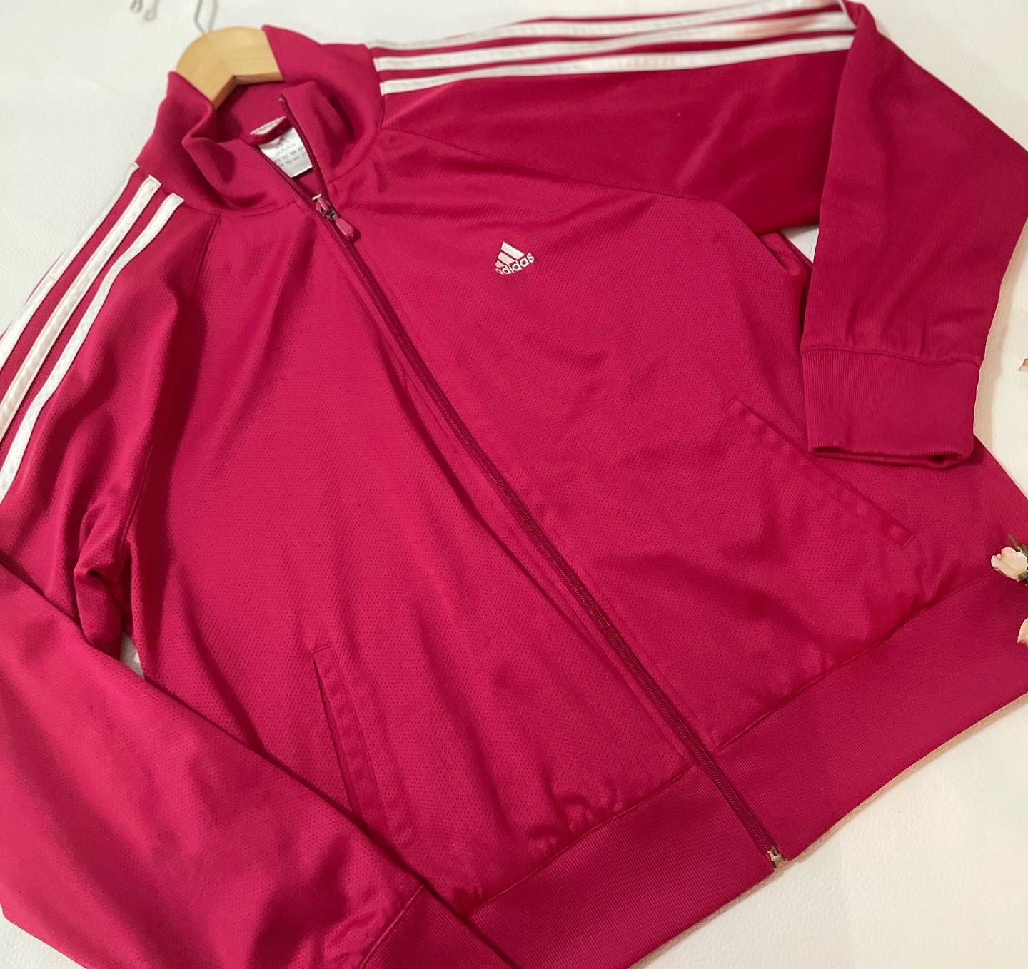 Adidas | Womens Full Zipper Tricoat Track Jacket (XL) #115T2 