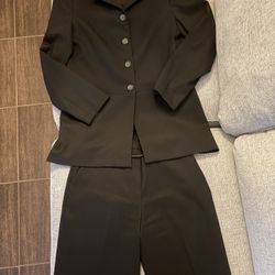Black Jacket and Pants Set