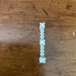 Real Diamonds In White Gold Pendant 