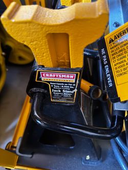 Craftsman 4 ton Jack stands. Unused