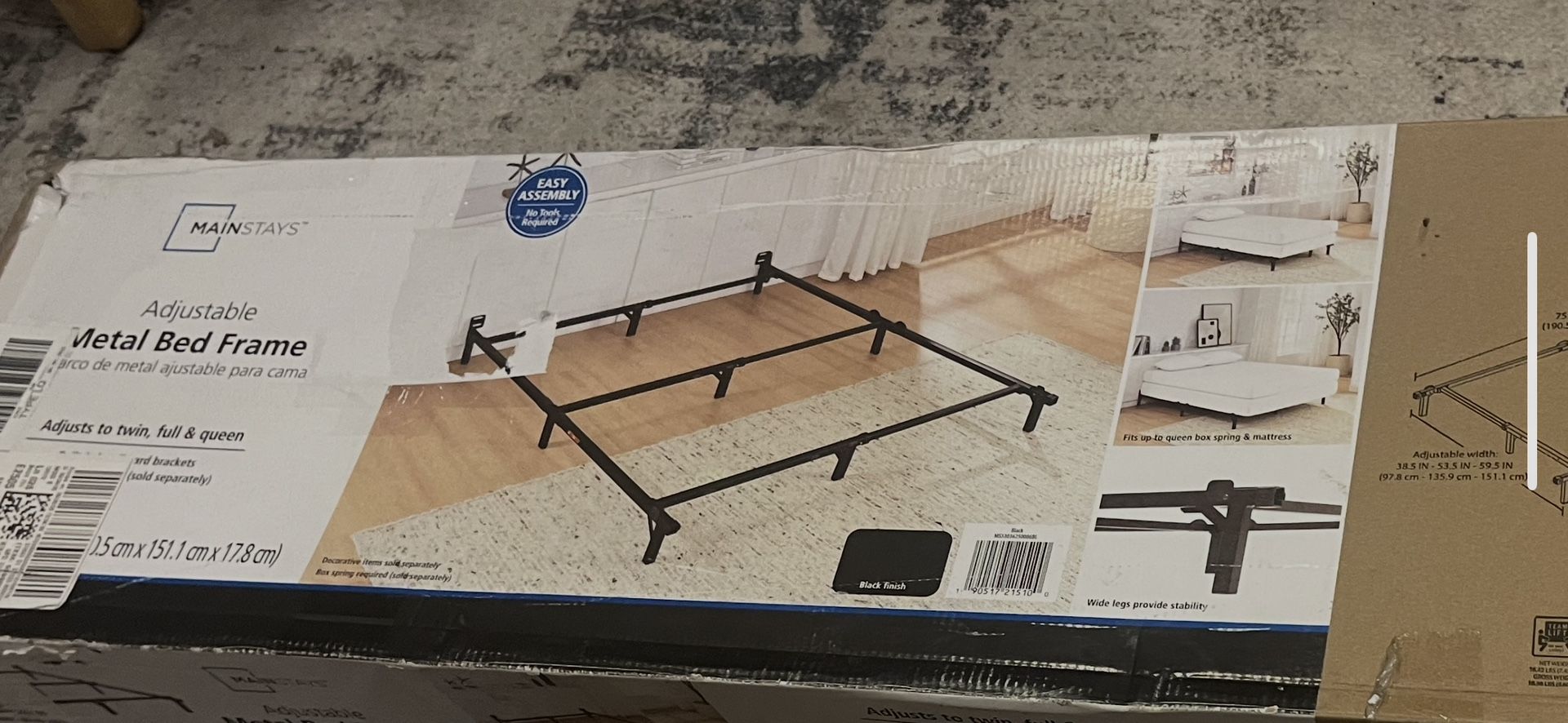 Adjustable Metal Bedframe