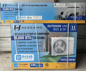 Hessaire Mini Split -18k Btu 230v
