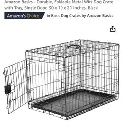 Foldable Dog Crate Size Medium 