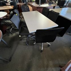 Conference Table With Chairs 
