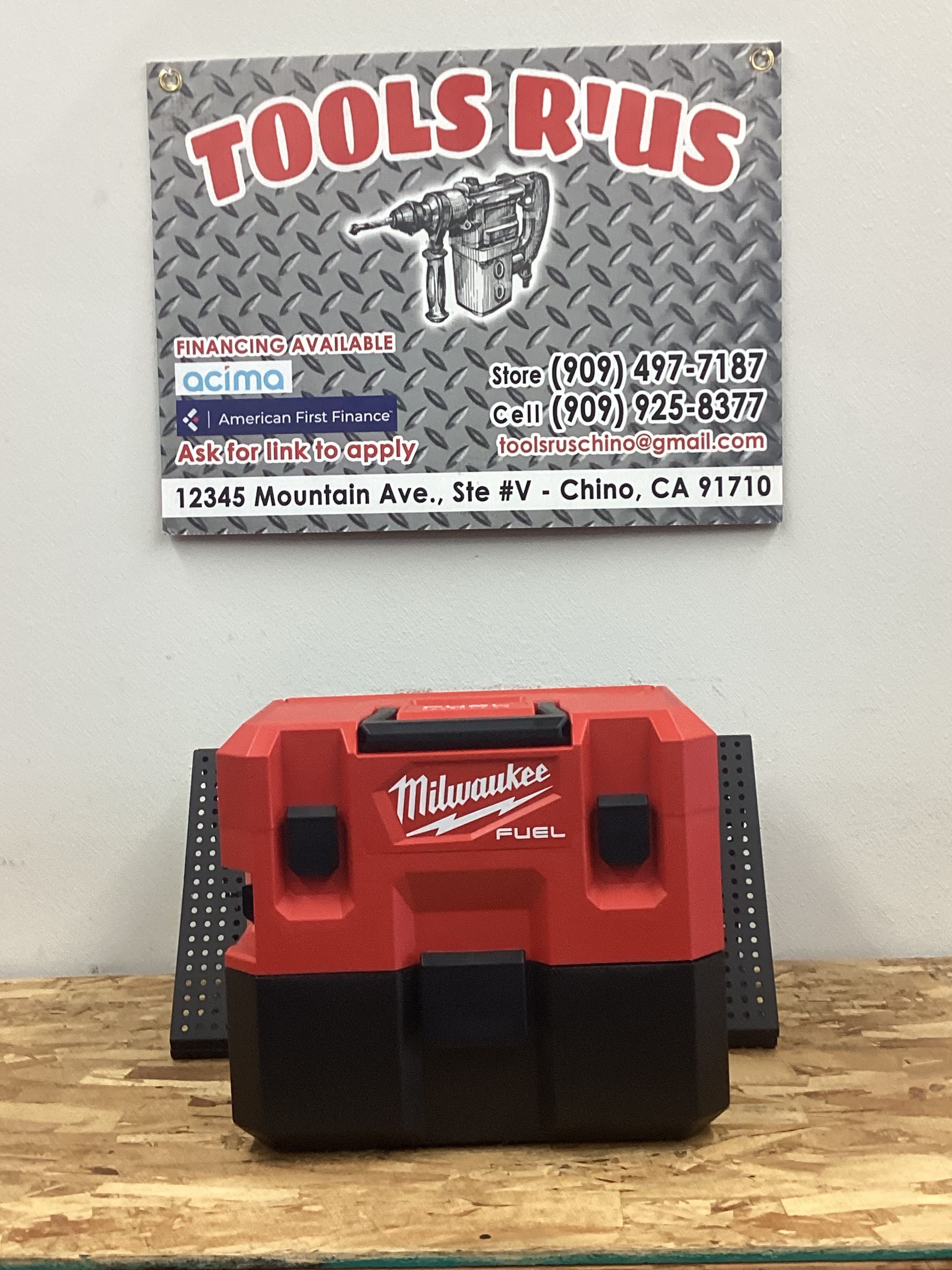 MILWAUKEE M12FUEL Cordless 1.6Gal. Wet/Dry Vacuum(Vacuum Only)**(FINANCIAMOS/WE FINANCE)**