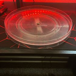 Clear Spinning Display Tray