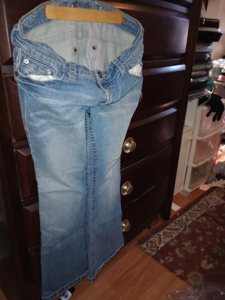 Jeans Woman's Delia's 11/13 Short Blue